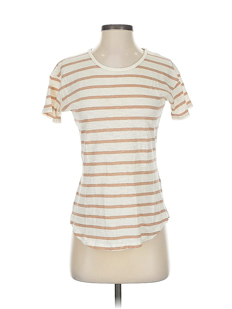 Pre-owned Madewell Short Sleeve T-shirt In White