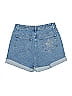 Hot Topic Stars Blue Denim Shorts Size 7 - photo 2