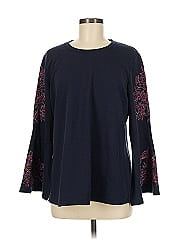 Dg^2 By Diane Gilman Long Sleeve Top
