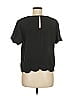 Socialite 100% Polyester Black Short Sleeve Top Size M - photo 2