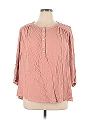 Purejill 3/4 Sleeve Blouse