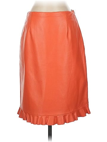 Teri Jon by Rickie Freeman Faux Leather Skirt (view 1)