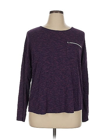 Weekends by Chico's Long Sleeve T-Shirt (view 1)