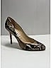 Jimmy Choo Animal Print Ivory Gold Leather Snake Embossed Pumps Size EU 39 - photo 9