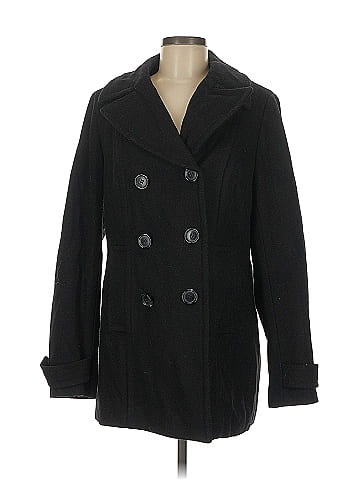St. John's Bay Wool Coat (view 1)
