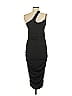 Shein Solid Black Cocktail Dress Size 6 - photo 2