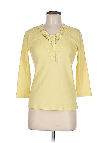 Lauren by Ralph Lauren 3/4 Sleeve T-Shirt (view 1)