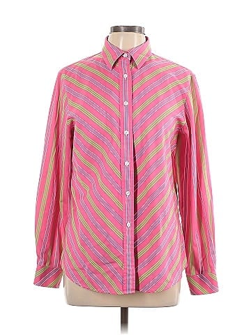 Foxcroft Long Sleeve Button-Down Shirt (view 1)