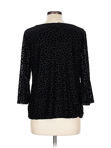 Talbots 3/4 Sleeve Top (view 2)