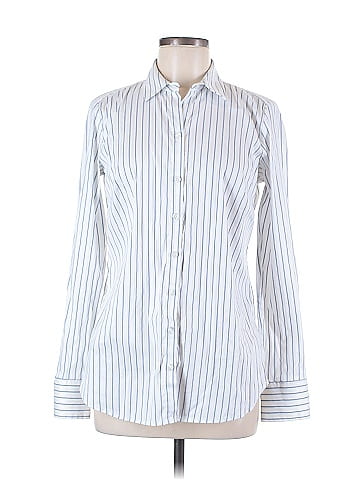 Ann Taylor Long Sleeve Button-Down Shirt (view 1)