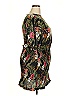 Rebecca Minkoff 100% Cotton Tropical Black Cocktail Dress Size XXL - photo 4