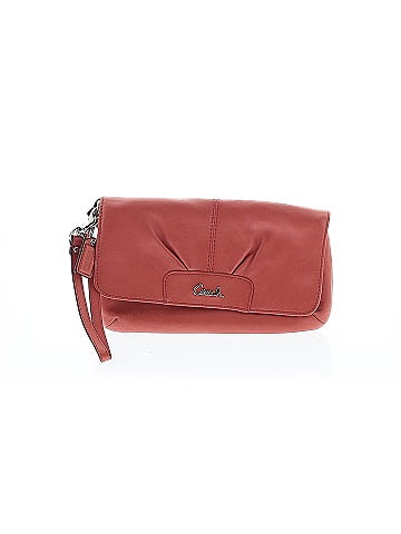 Coach Factory Leather Wristlet (view 1)
