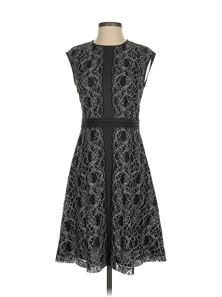 Xscape Black Cocktail Dress Size 4 - photo 1