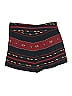 Blue Moon 100% Rayon Argyle Burgundy Red Shorts Size 1 - photo 2