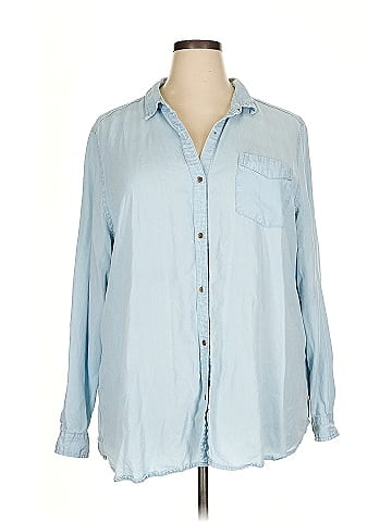 Daily Ritual Long Sleeve Button-Down Shirt (view 1)