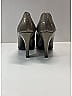 Prada Black Gray Patent Leather Mary Jane Pumps 100mm Size EU 39 1/2 - photo 5