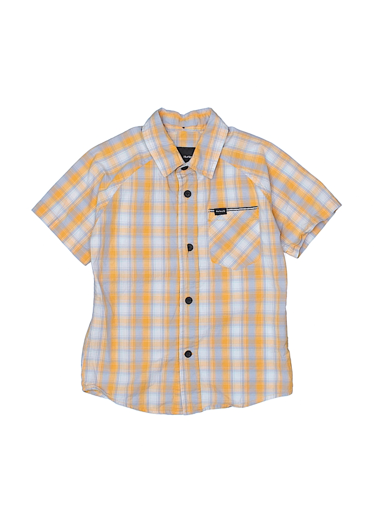 hurley button down shirt