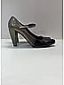 Prada Black Gray Patent Leather Mary Jane Pumps 100mm Size EU 39 1/2 - photo 11