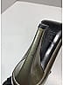 Prada Black Gray Patent Leather Mary Jane Pumps 100mm Size EU 39 1/2 - photo 4