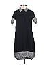 Lacoste 100% Cotton Stripes Black Casual Dress Size EU 36 / US 6 - photo 1