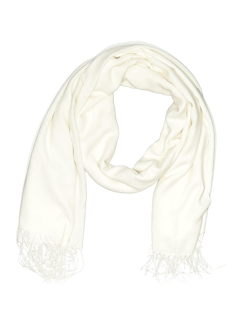 Pashmina Ivory White Scarf One size - photo 1