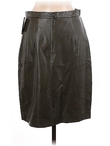Cremieux Faux Leather Skirt (view 2)
