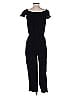Beachgold 100% Rayon Solid Black Jumpsuit Size M - photo 2