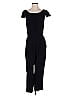 Beachgold 100% Rayon Solid Black Jumpsuit Size M - photo 1