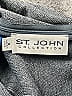 St. John Collection Solid Gray Casual Dress Size 4 - photo 3