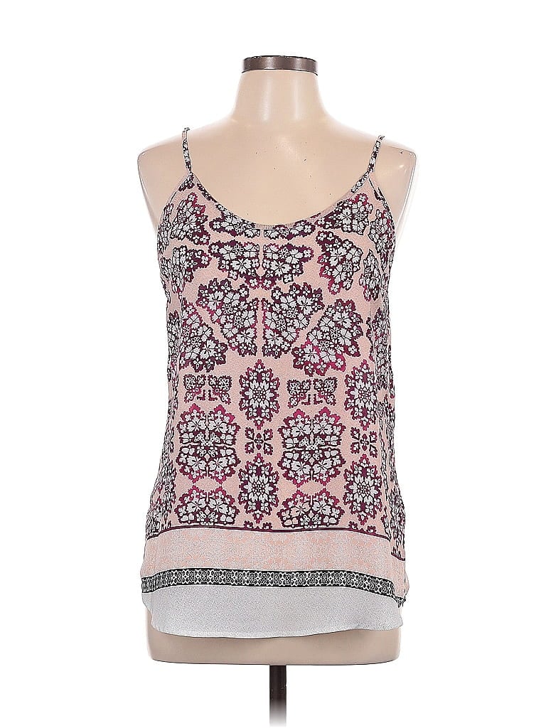 Violet & Claire 100% Polyester Pink Tank Top Size L - photo 1