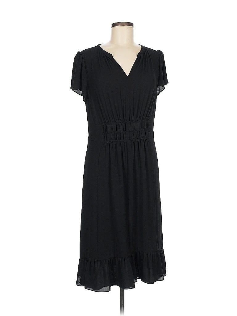 Pre-owned Talbots Casual Dress In Black
