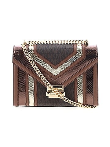 MICHAEL Michael Kors Leather Shoulder Bag (view 1)