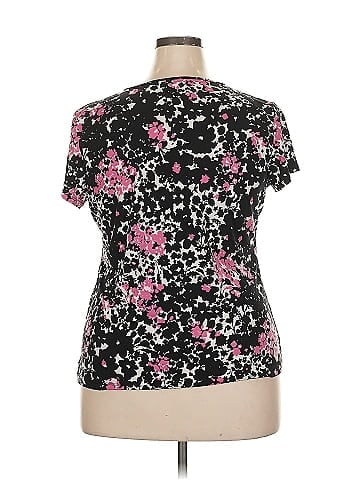 Liz & Co. Short Sleeve Blouse (view 2)