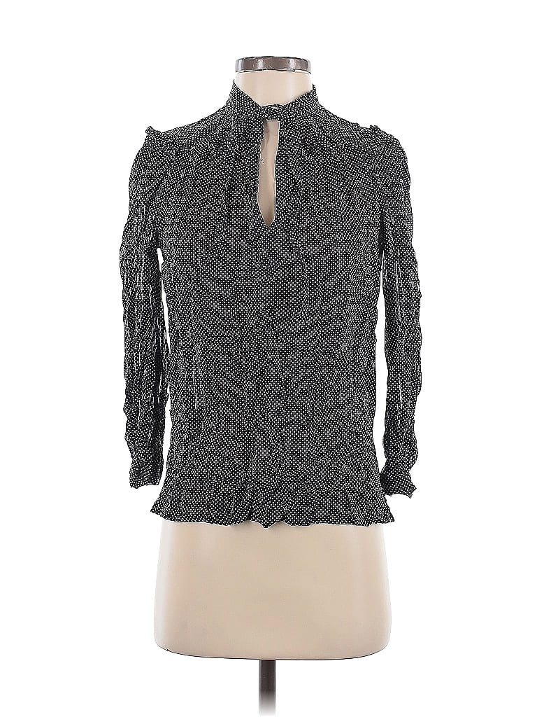 Marc by Marc Jacobs Gray 3/4 Sleeve Blouse Size 4 - photo 1