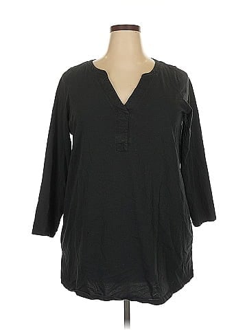 Roaman's 3/4 Sleeve T-Shirt (view 1)