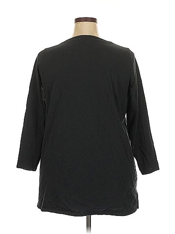 Roaman's 3/4 Sleeve T-Shirt (view 2)