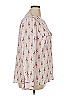Soho JEANS NEW YORK & COMPANY 100% Polyester Ivory Long Sleeve Blouse Size XL - photo 4