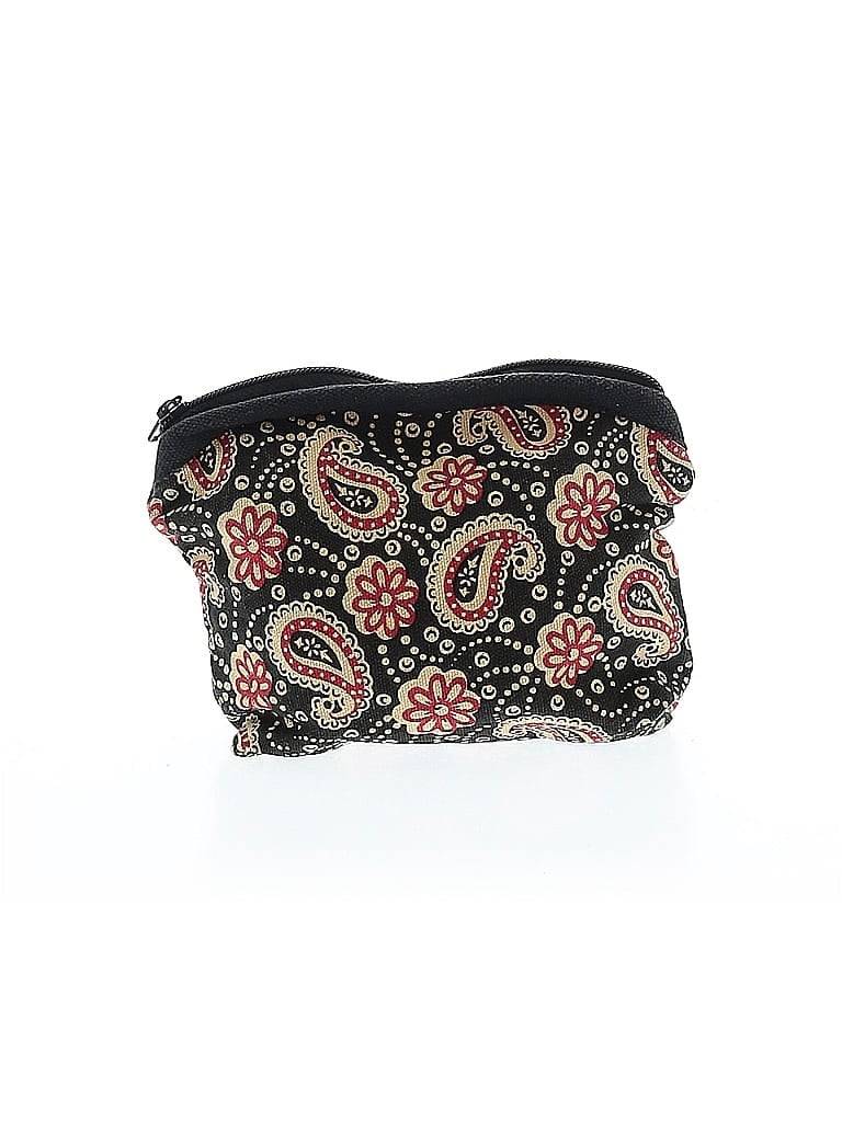 Gold Coast Paisley Black Coin Purse One size - photo 1