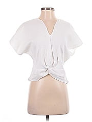Zara W&B Collection Short Sleeve Top