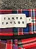 Tanya Taylor Plaid Red Casual Pants Size 2 - photo 4