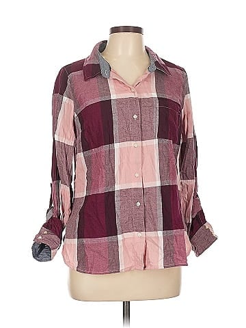 Tommy Hilfiger 3/4 Sleeve Button-Down Shirt (view 1)