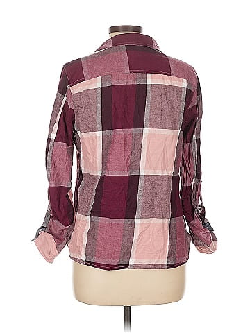 Tommy Hilfiger 3/4 Sleeve Button-Down Shirt (view 2)