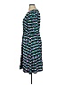 Donna Morgan Print Teal Casual Dress Size 14 - photo 5