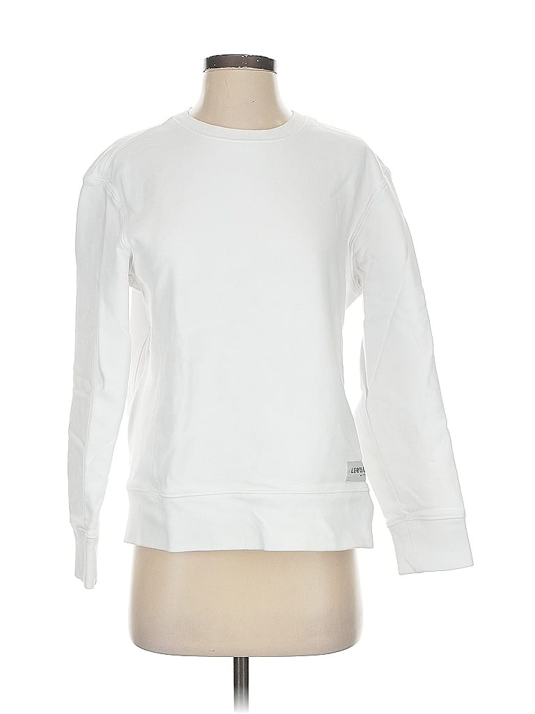 Life Is Good 100% Cotton White Sweatshirt Size S - photo 1