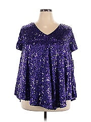 Roaman's Short Sleeve Blouse
