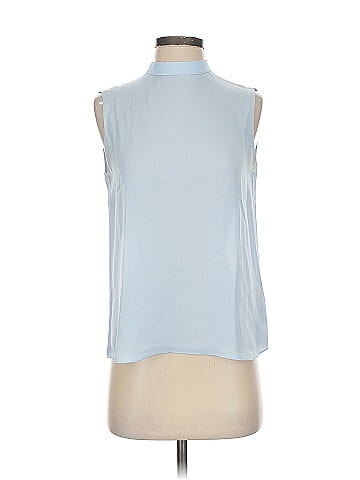 Vince. Sleeveless Silk Top (view 1)