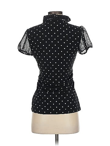 White House Black Market Short Sleeve Blouse (view 2)