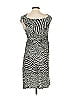 A Pea in the Pod Animal Print Gray Cocktail Dress Size S - photo 2