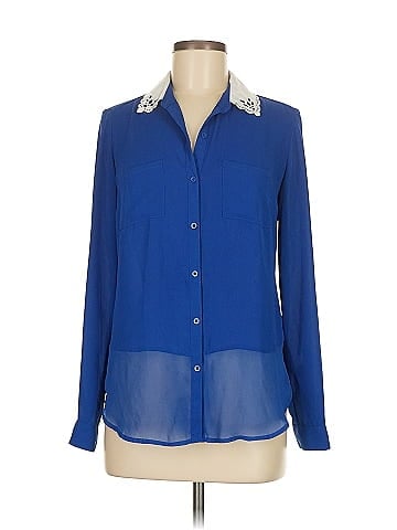 Candie's Long Sleeve Blouse (view 1)