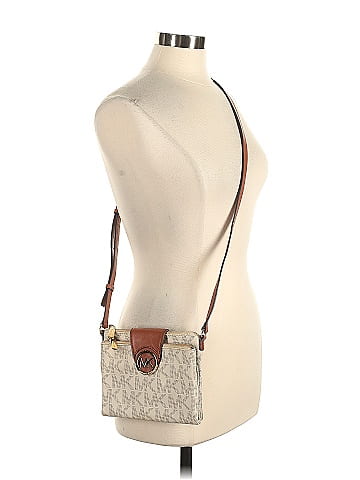 MICHAEL Michael Kors Leather Crossbody Bag (view 2)